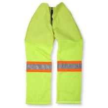 Lime Green Polyester/Cotton Pant with Mesh Bottom